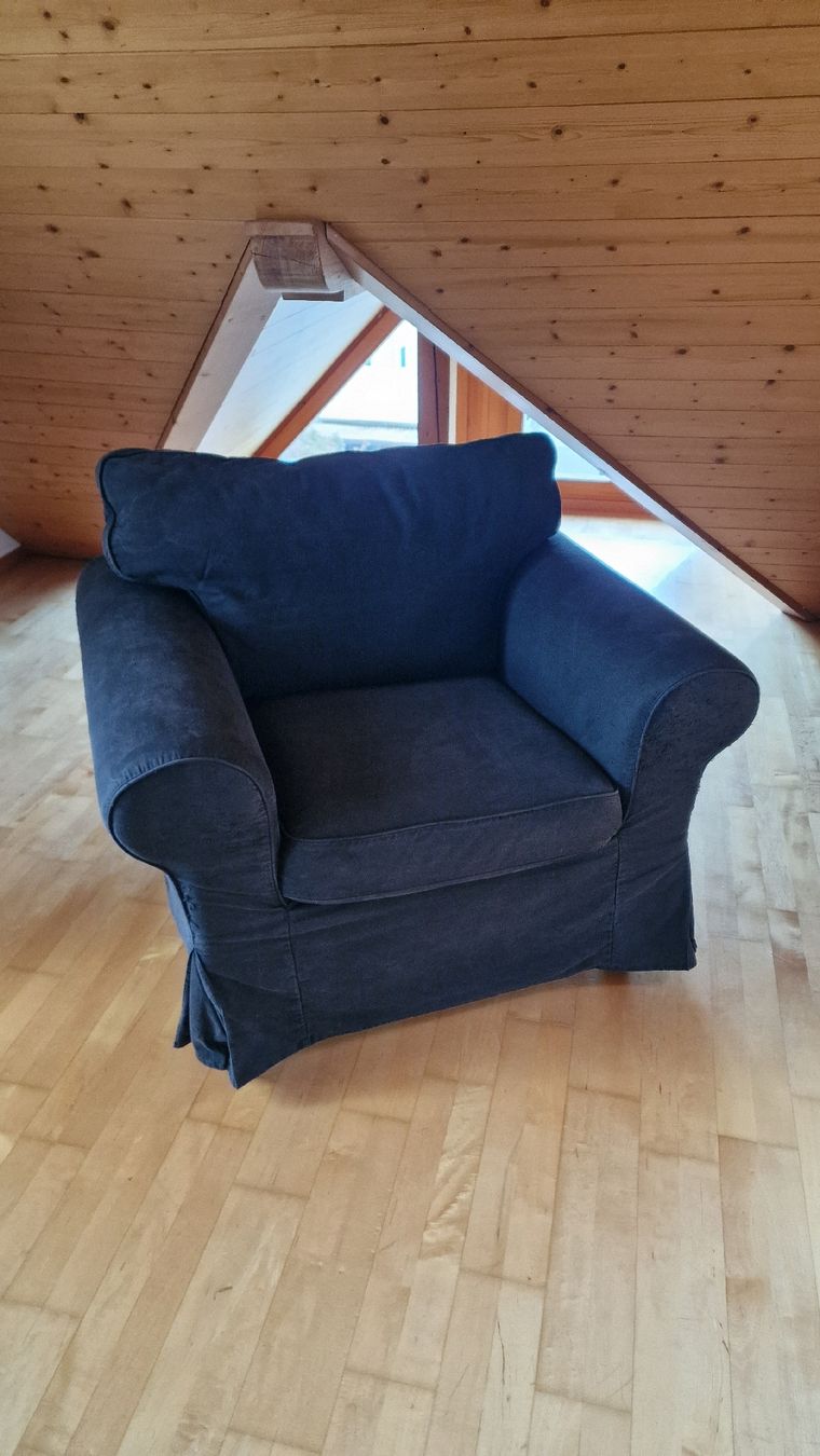 Ikea Fauteuils: IKEA Ektorp Sessel, Anthrazit – D'occasion à Oberburg par aurora_ch 1
