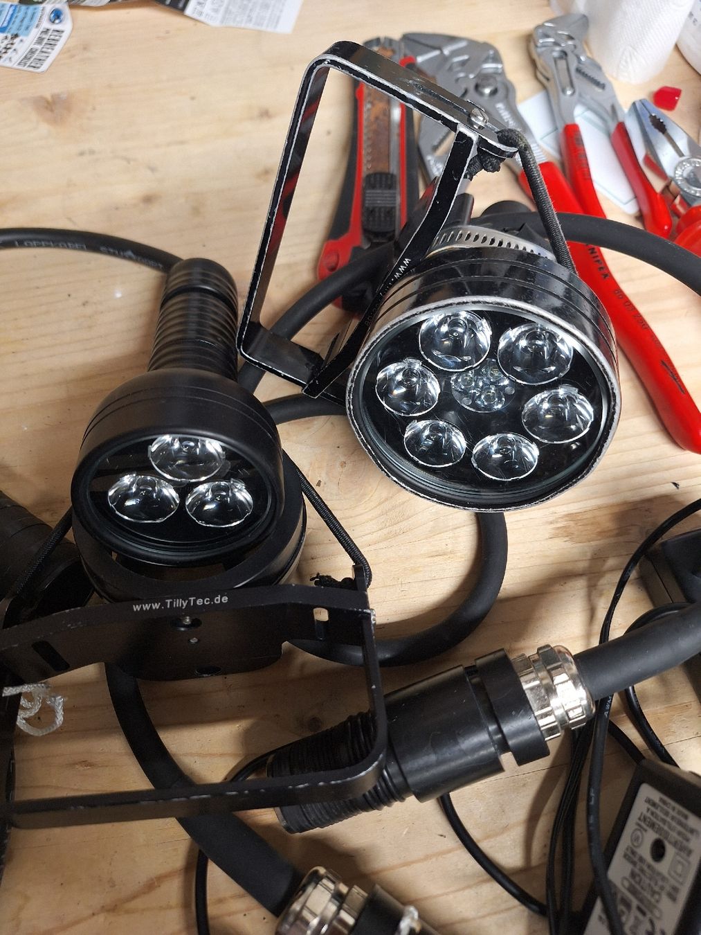 Lampade: Diverses Tillitec zubehör Lampenköpfe usw – Difettoso da Merenschwand venduto da fuf_sl8q