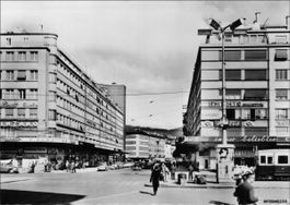 Biel Bienne // Bahnhofplatz ca. 1950-60