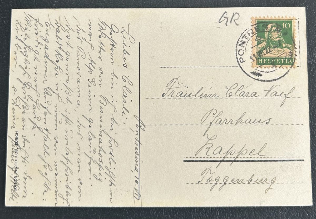 Cartes postales: Berninabahn Alp Grüm  – D'occasion à Horw par Tellbub 1