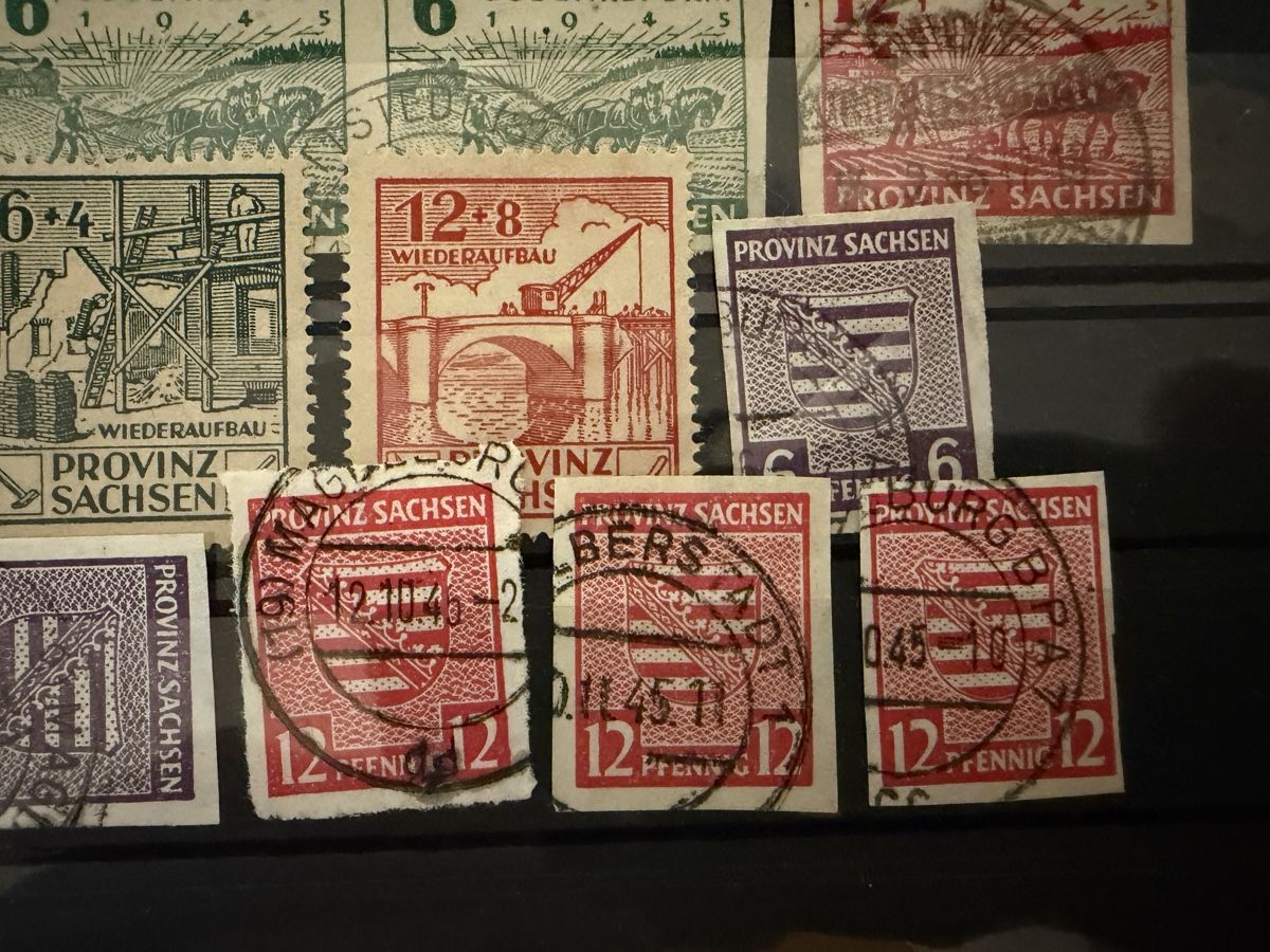Tous les timbres: Briefmarken Provinz Sachsen diverse Werte – D'occasion à Meierskappel par Hala03 2