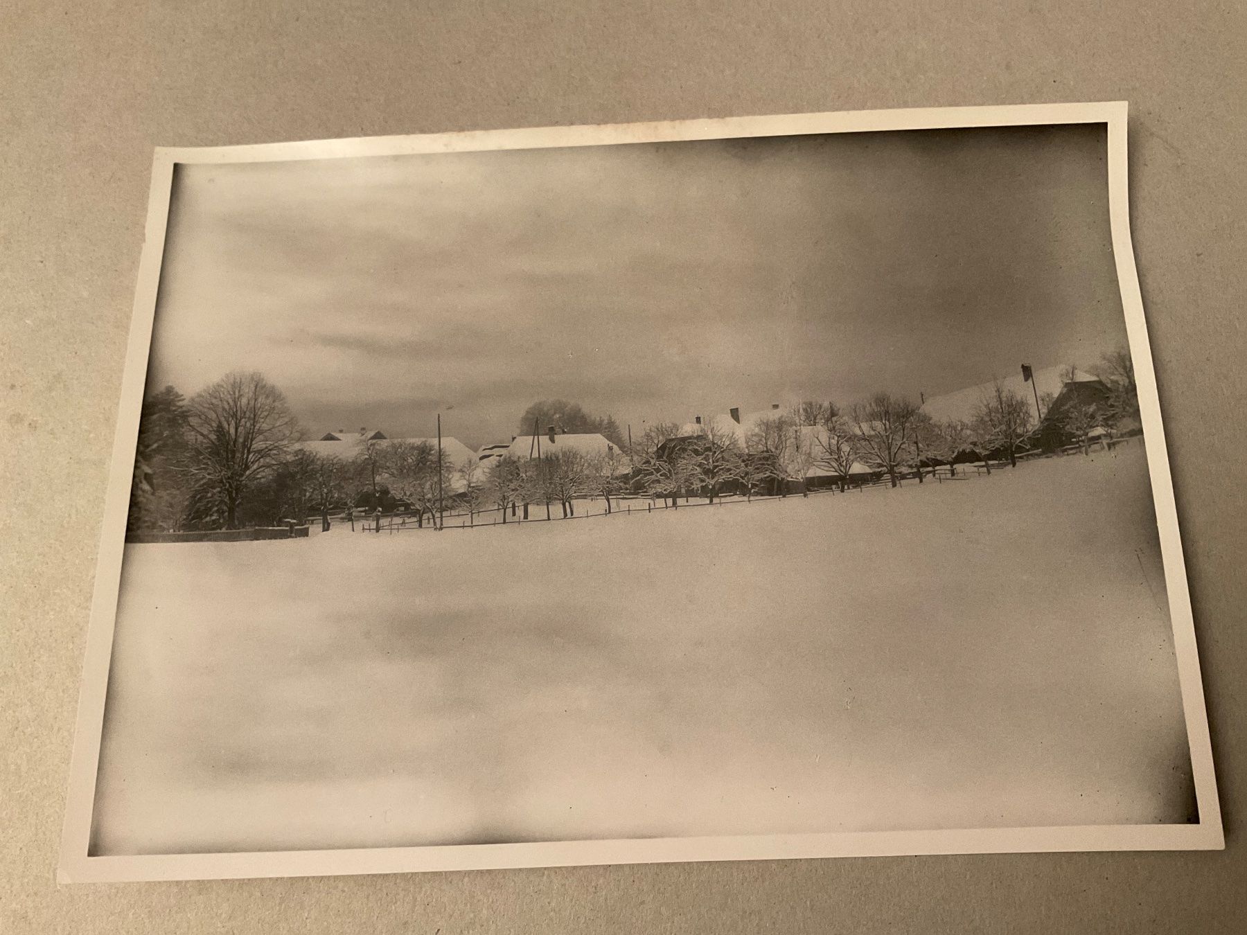 Cartoline postali: Zimmerwald, Vorlage für Ansichtskarte 1950 – Usato da Tecknau venduto da bleilaus