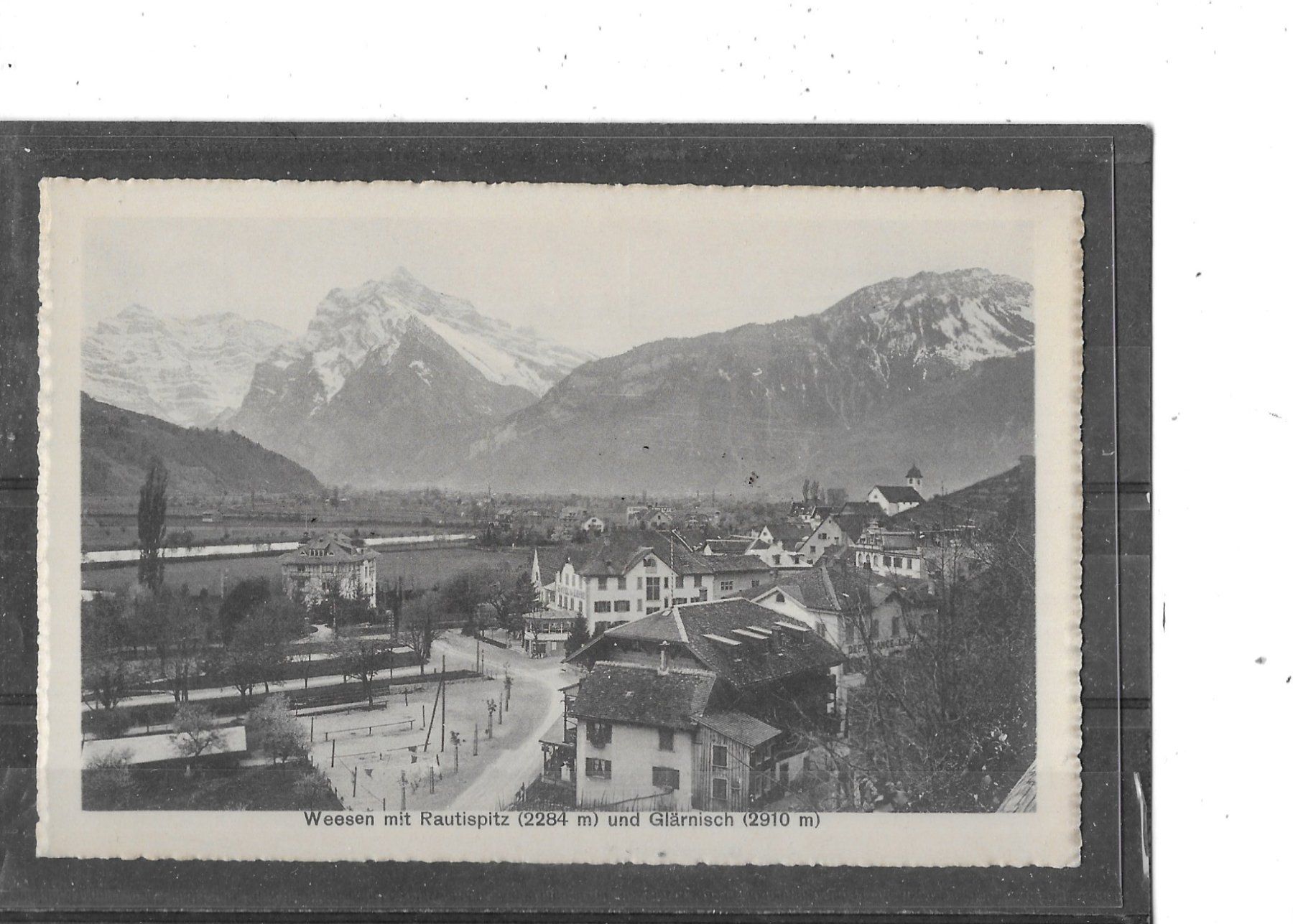 Cartoline postali: SG Weesen Teilansicht – Usato da Schocherswil venduto da Wilare