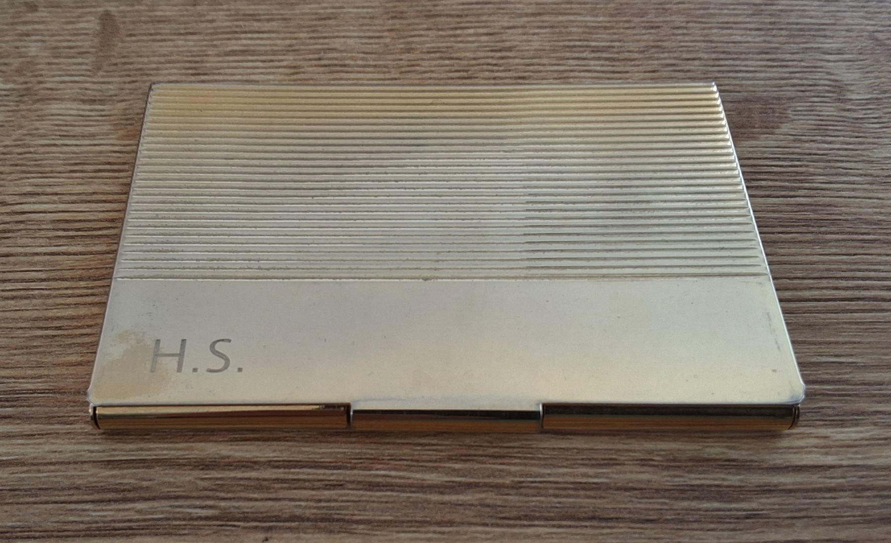 Autres tabacs: Kleines Zigarettenpapier-Etui   "H.S." – D'occasion à Oftringen par Waltereg