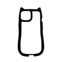 Schwarz Transparente iPhone 14 Pro Hülle, gratis Versand