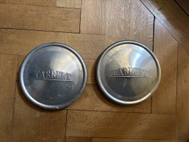 Tabbert Wohnwagen Radkappen Metall antik 60er 70er