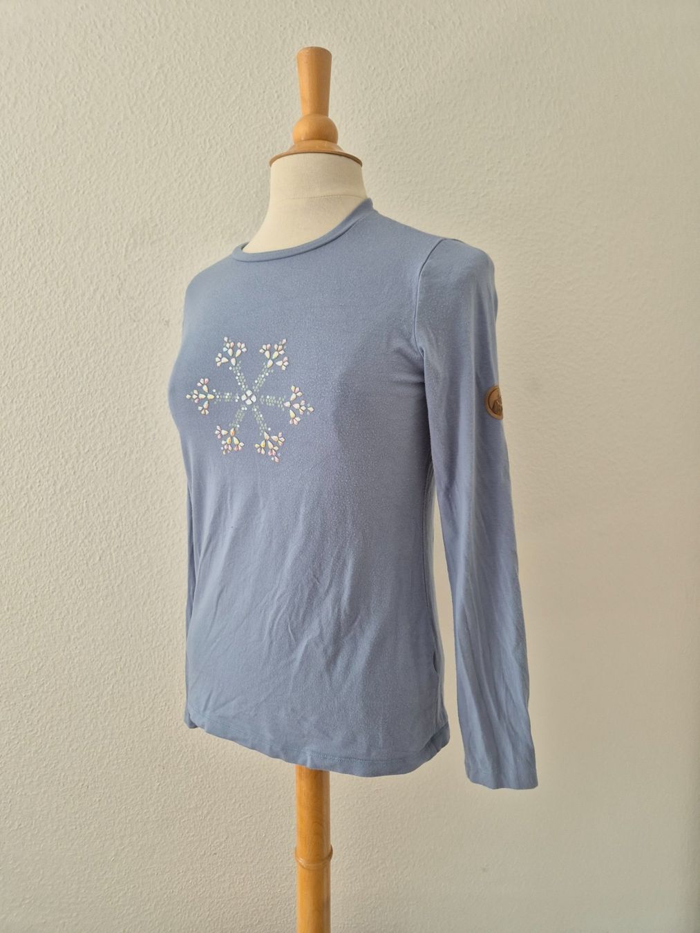 T-shirt: PIZ PALÜ SHIRT PULLI PULLOVER MIR GLITZER S 36 , TOP FREIZEI – Usato da Elsau venduto da the-colorful-side 1