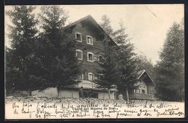 AK Mayens de Sion, Chalet, 1907