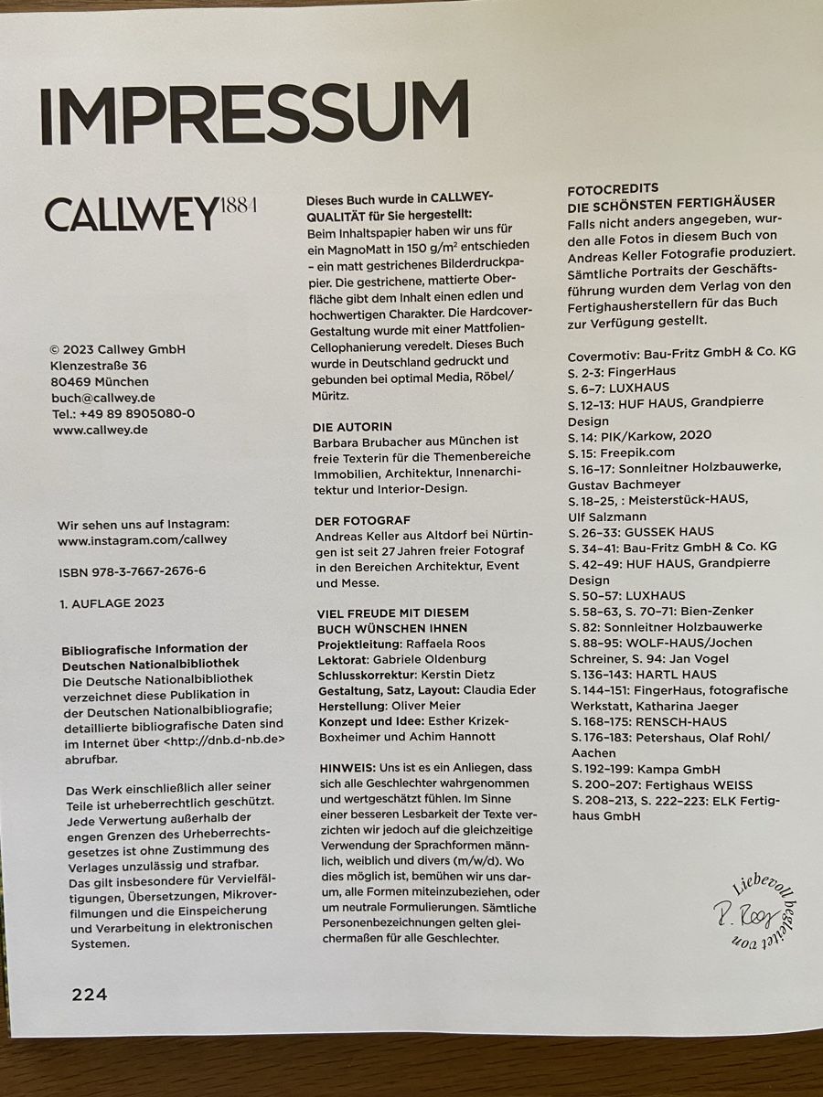 Livres: Die Schönsten Fertighäuser von Callwey – Neuf (Voir description) à olten par Pegasus1 5