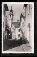 AK Samaden, Ortspartie an der Kirche