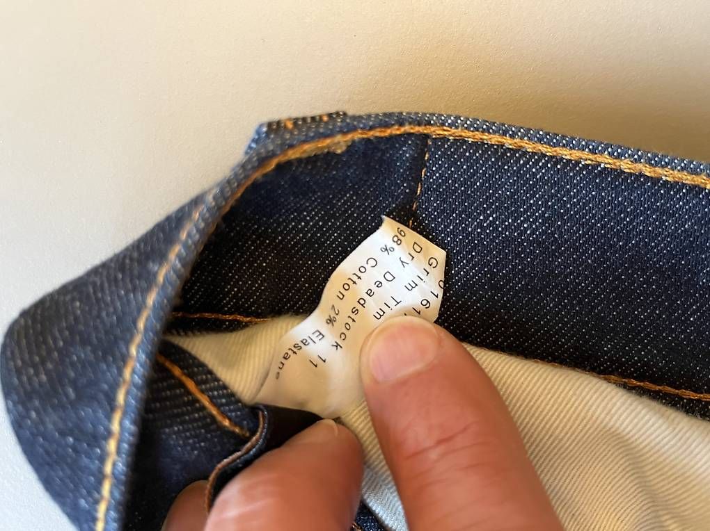 Jeans: Nudie Jeans, Grim Tim, Grösse 32/34 – Usato da Zürich venduto da benutzername121314 3