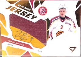 Jesse Puljujärvi Game Jersey 16/30 Signed Card,geneve, 