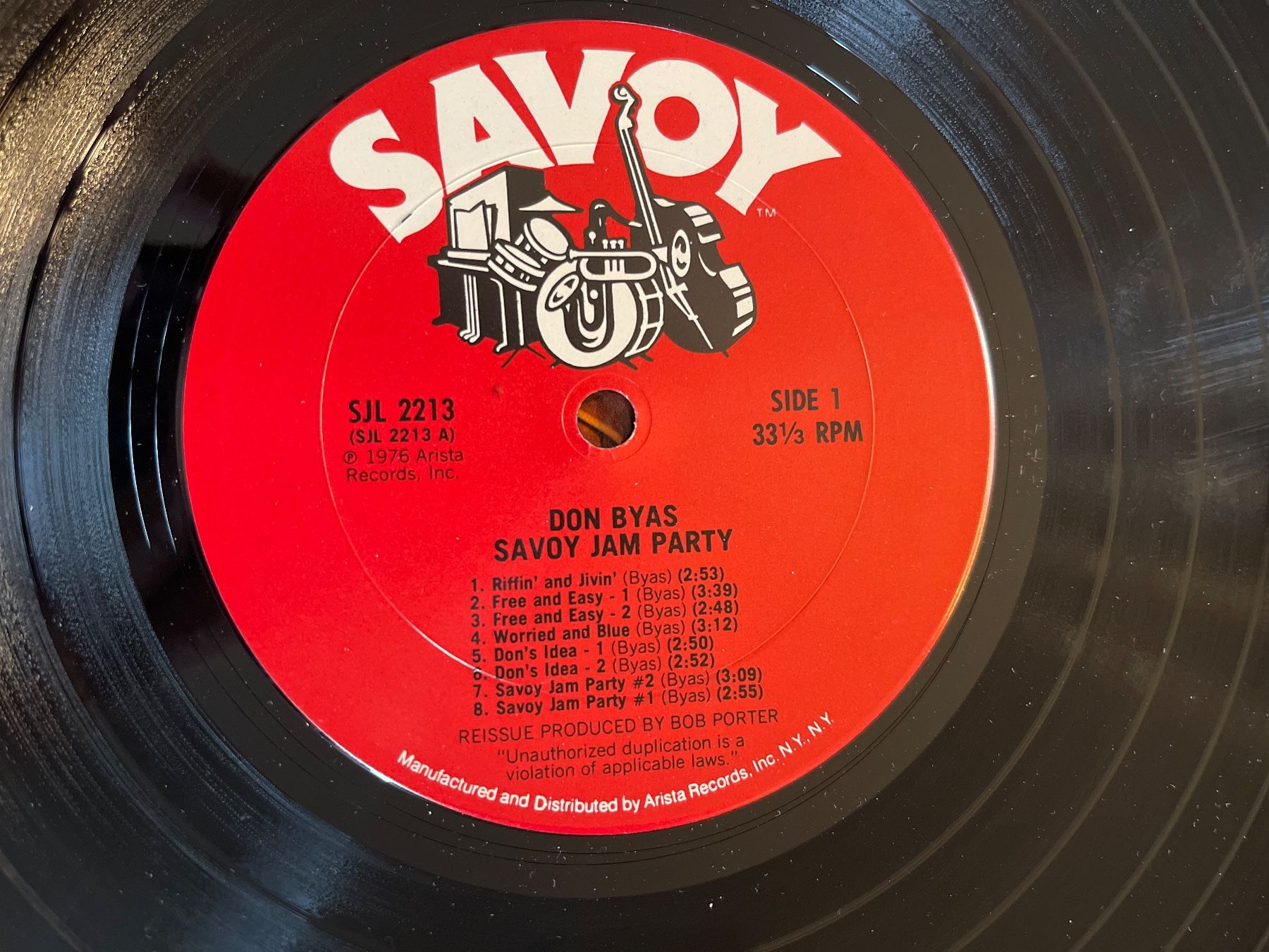 Dischi in vinile: S1659/Don Byas - Savoy Jam Party – Usato da Frutigen venduto da Philippe_jsp 2