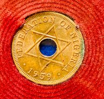 **Münze Nigeria Federation 1 Penny 1959 in Top**