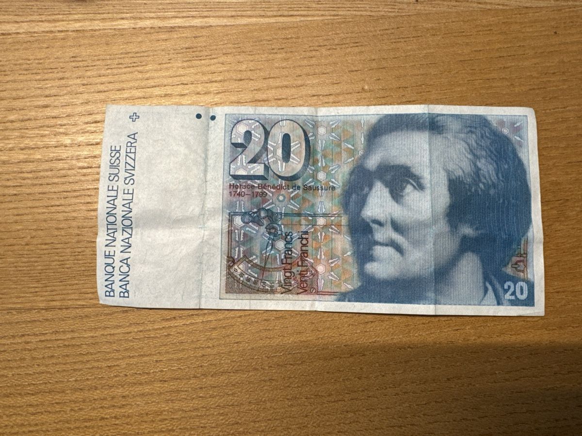 Banconote: 20-Franken-Note – Usato da Suhr venduto da pippalicous