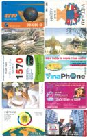 10 Telefonkarten Vietnam mit Chip