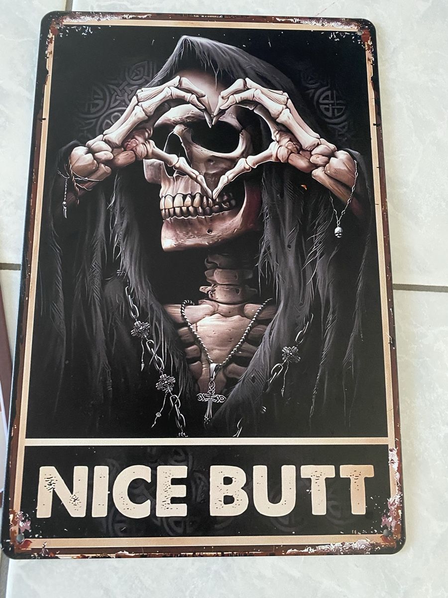 Insegne: 2 Blechschilder Harley Davidson und Nice Butt💀, Neu! – Nuovo (secondo la descrizione) da Buchrain venduto da Sisi83 2