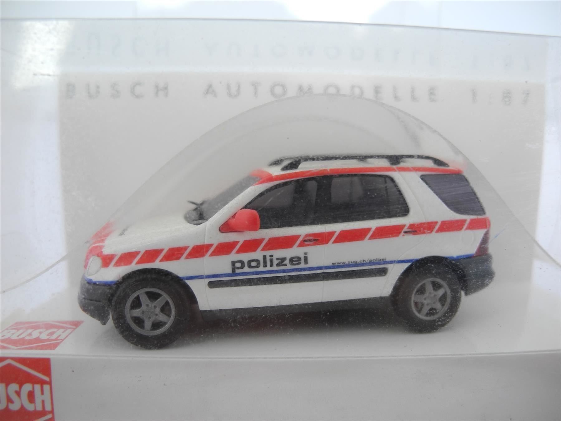 Busch Modellini d'auto: Busch 48517 "Zuger Polizei", Nr. t46 – Nuovo e nell'imballaggio originale da Kottwil venduto da Crazyrolf 1