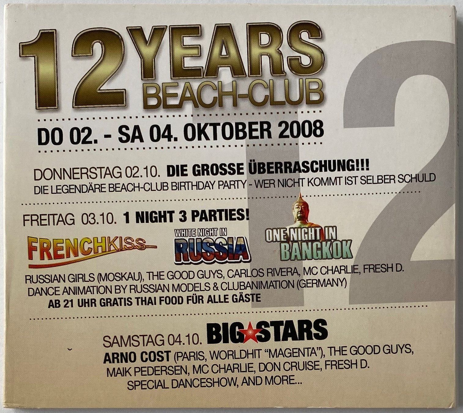 CDs: Beach Club, 12 Years – Gebraucht aus Flums von Asquillo 1