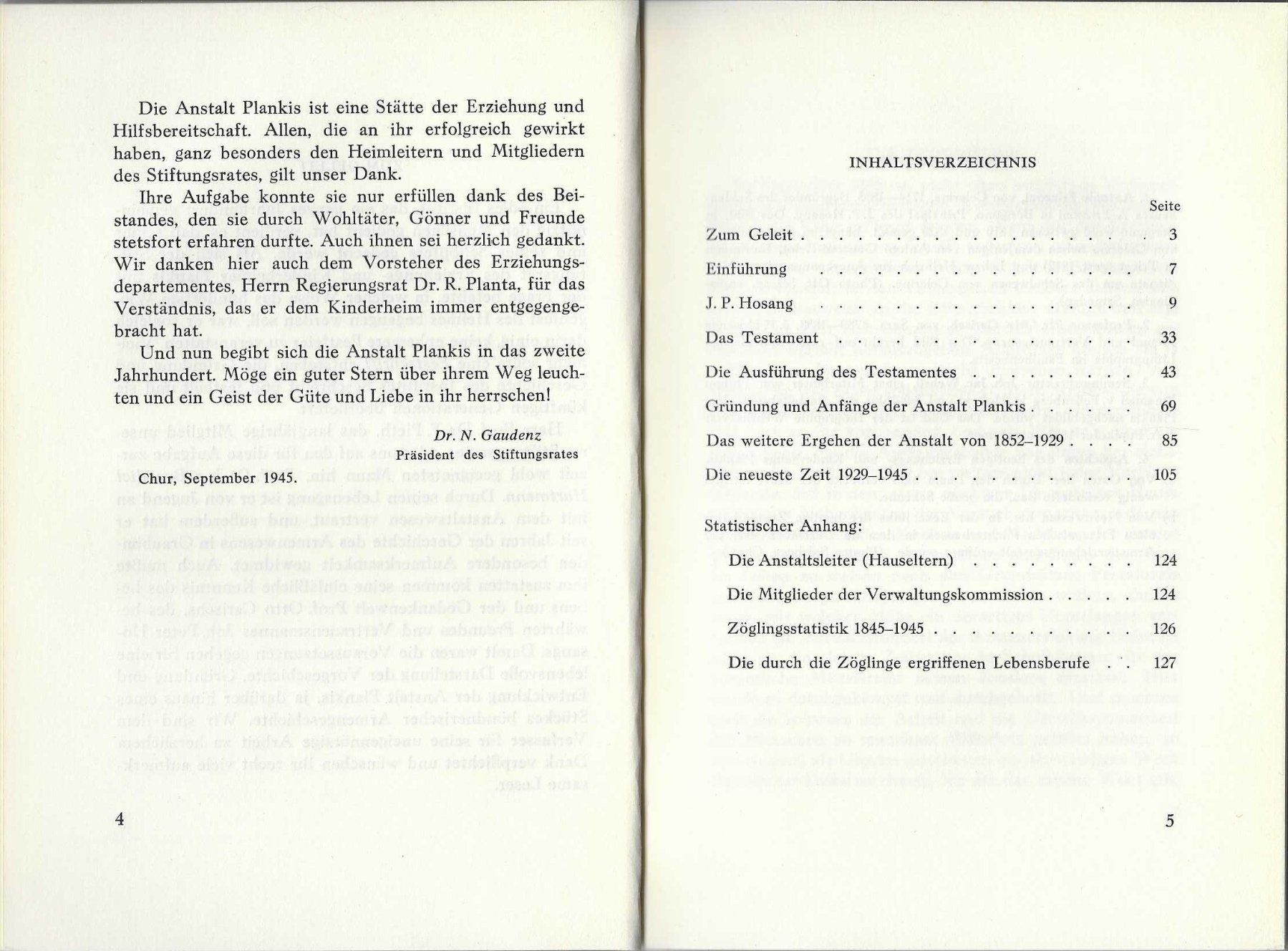 Libri: Johann Peter Hosang und sein Testament, 1945 – Usato da Flims - Dorf venduto da Stagediver 1