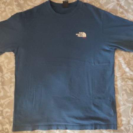 T-Shirt The North Face blau Frankreich Motiv Grösse M