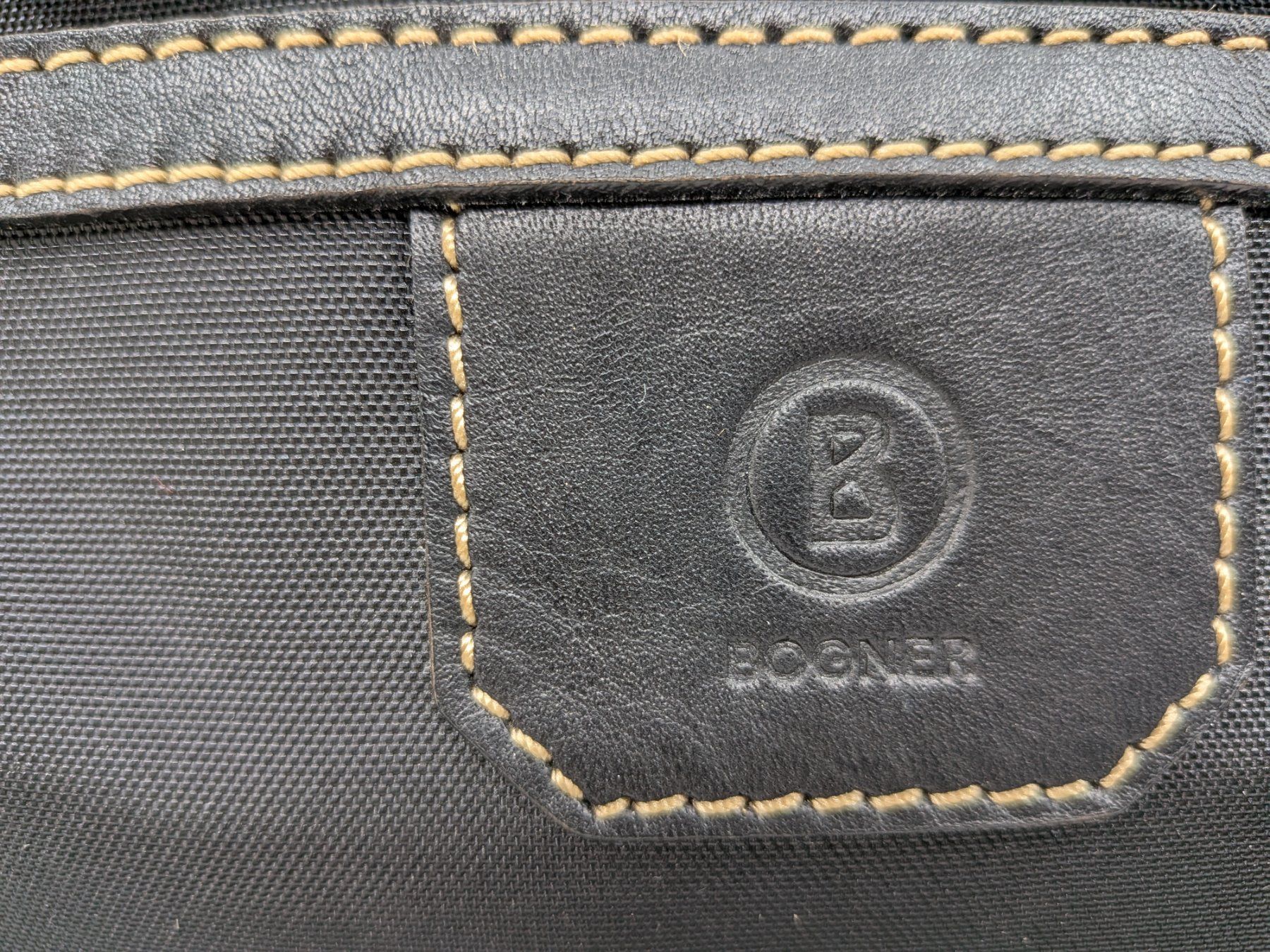 Bogner Borse: Bogner Tasche Nylontasche schwarz – Usato da Emmen venduto da magelan 2