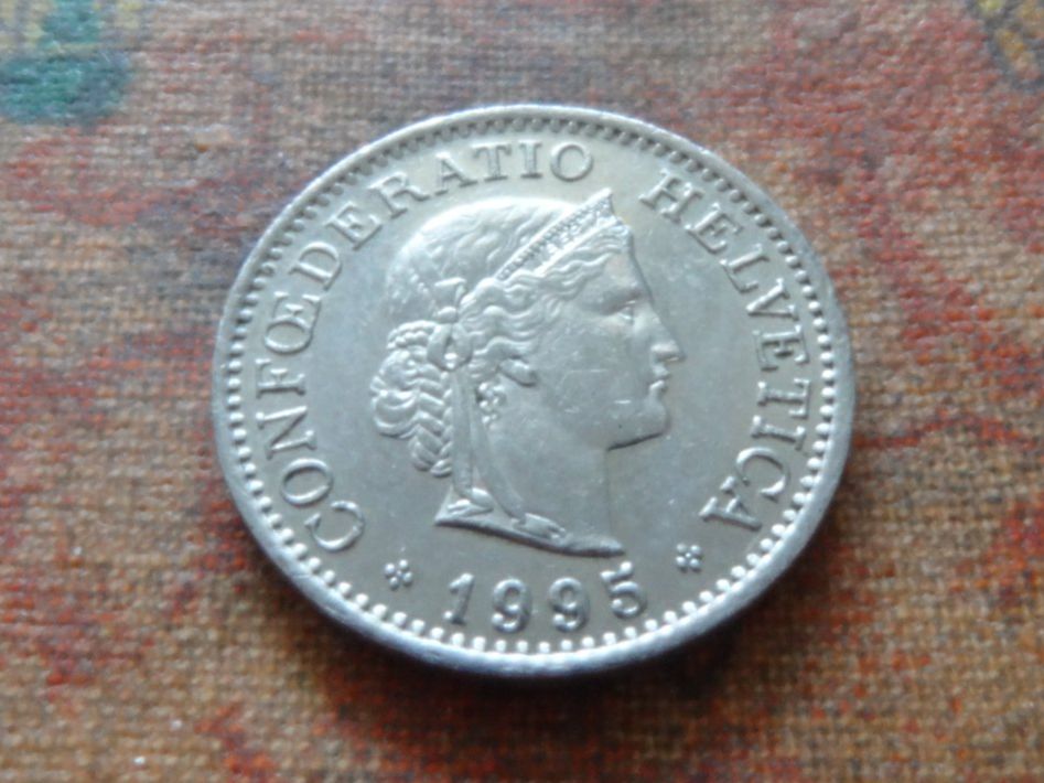 Tutti le monete: 10 Rp. 1995 – Usato da Romanel-sur-Lausanne venduto da Swift13
