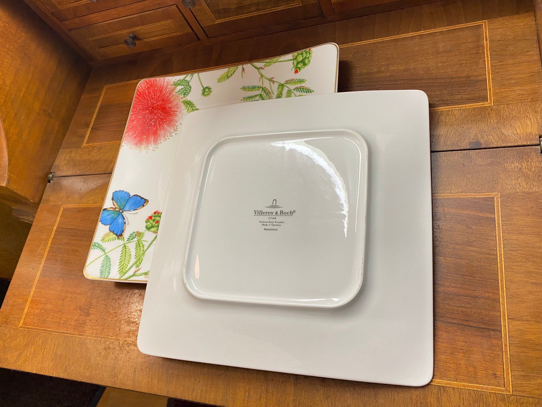 Villeroy & Boch Piatti: 2 Wunderschöne Villeroy & Boch Amazonia Teller / Plate – Usato da Schaffhausen venduto da VintageCity 6