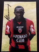 Signiertes Foto Alex Tachie Mensah Xamax Neuchatel
