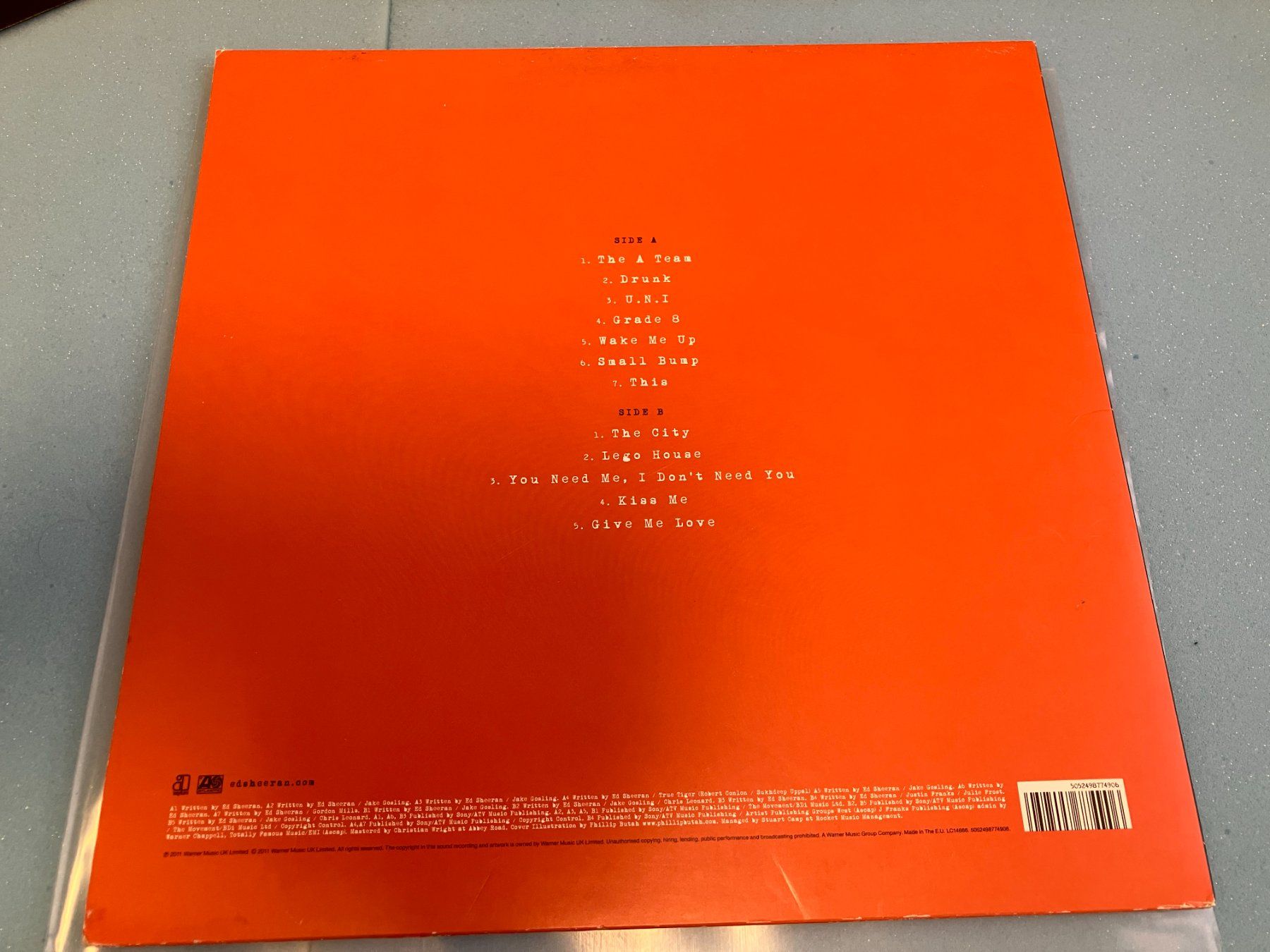 Dischi in vinile: Ed Sheeran – Usato da Aarwangen venduto da Jukebox3 2