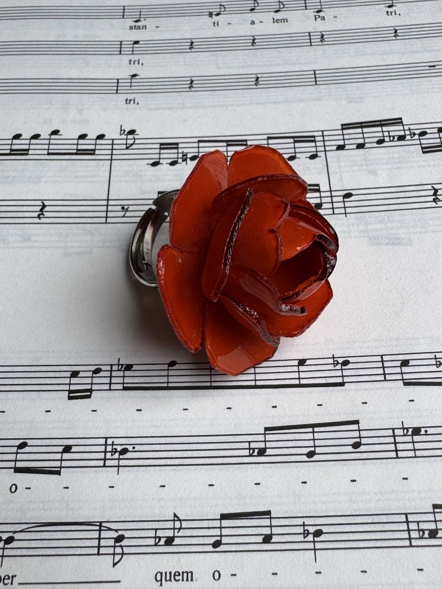 Anelli: Fingerring mit Rose – Usato da Solothurn venduto da sim_l6lb