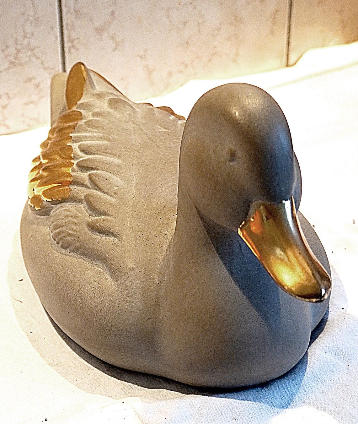 Figurines: Ente Steingut Gross – D'occasion à Baar par 2cvbaar