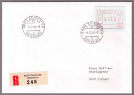 ATM 7All_SELTENER TYP_Band ll_BREIT_R-Bf 6.12.84 ZÜRICH 59 !