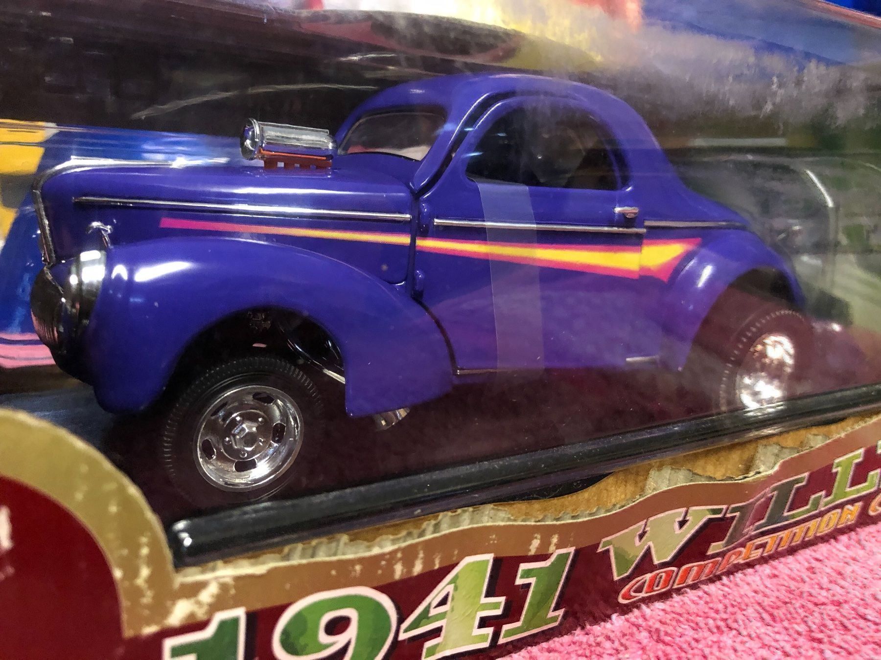 Willys Modellini d'auto: Willys 1941 hot rod gasser v8 – Nuovo (secondo la descrizione) da Reinach AG venduto da rares75