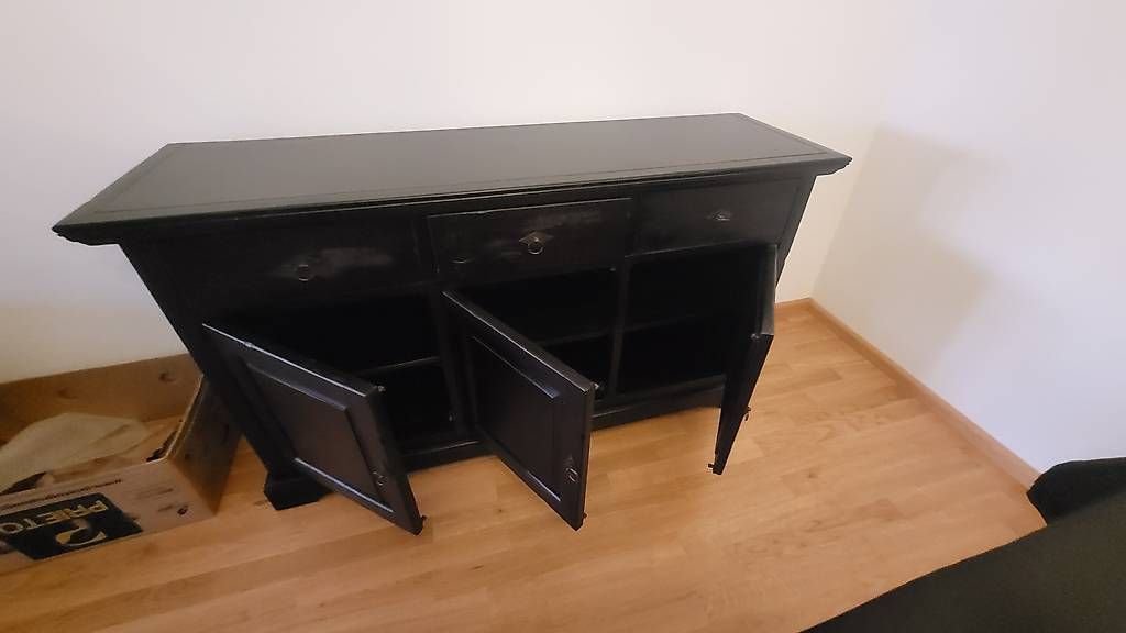 Cassettiere: Kolonial Möbel Sideboard 148x83x44cm Massiv – Usato da Münchenstein venduto da Flip_2405 3