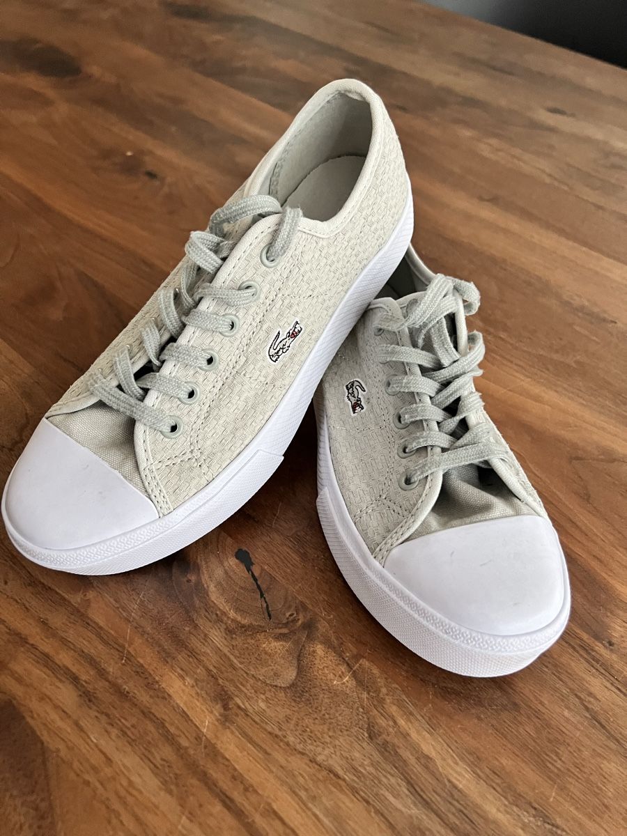 Lacoste Damenschuhe: Lacoste Turnschuhe Damen 36 grau – Gebraucht aus Zürich von Marianne72 2