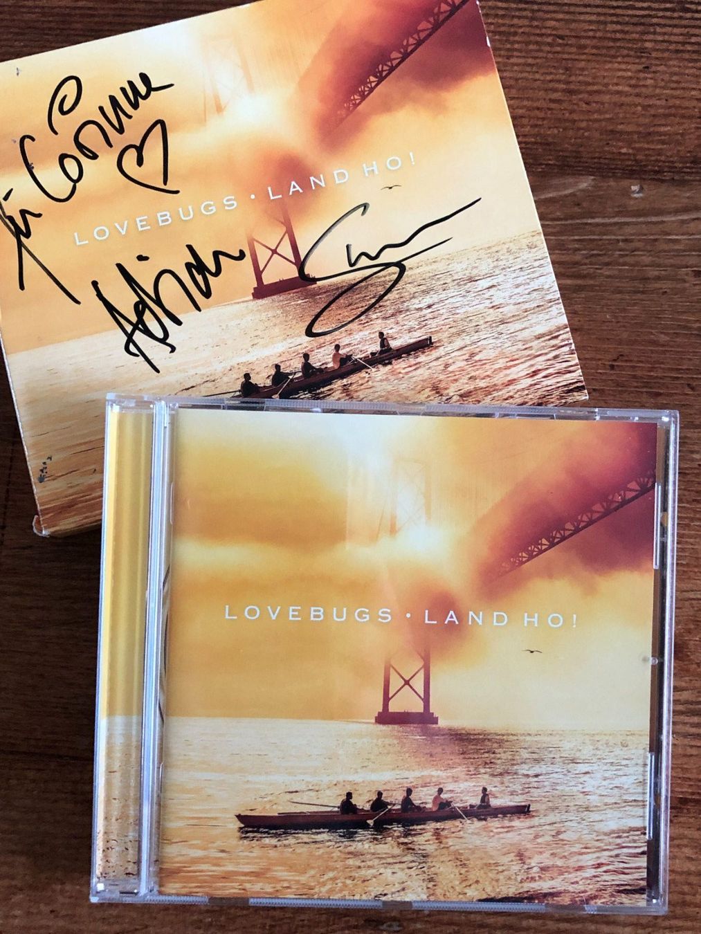 CDs: Lovebugs ‎– Land Ho! CD, Signiert – D'occasion à Luzern par Schlafenicht00