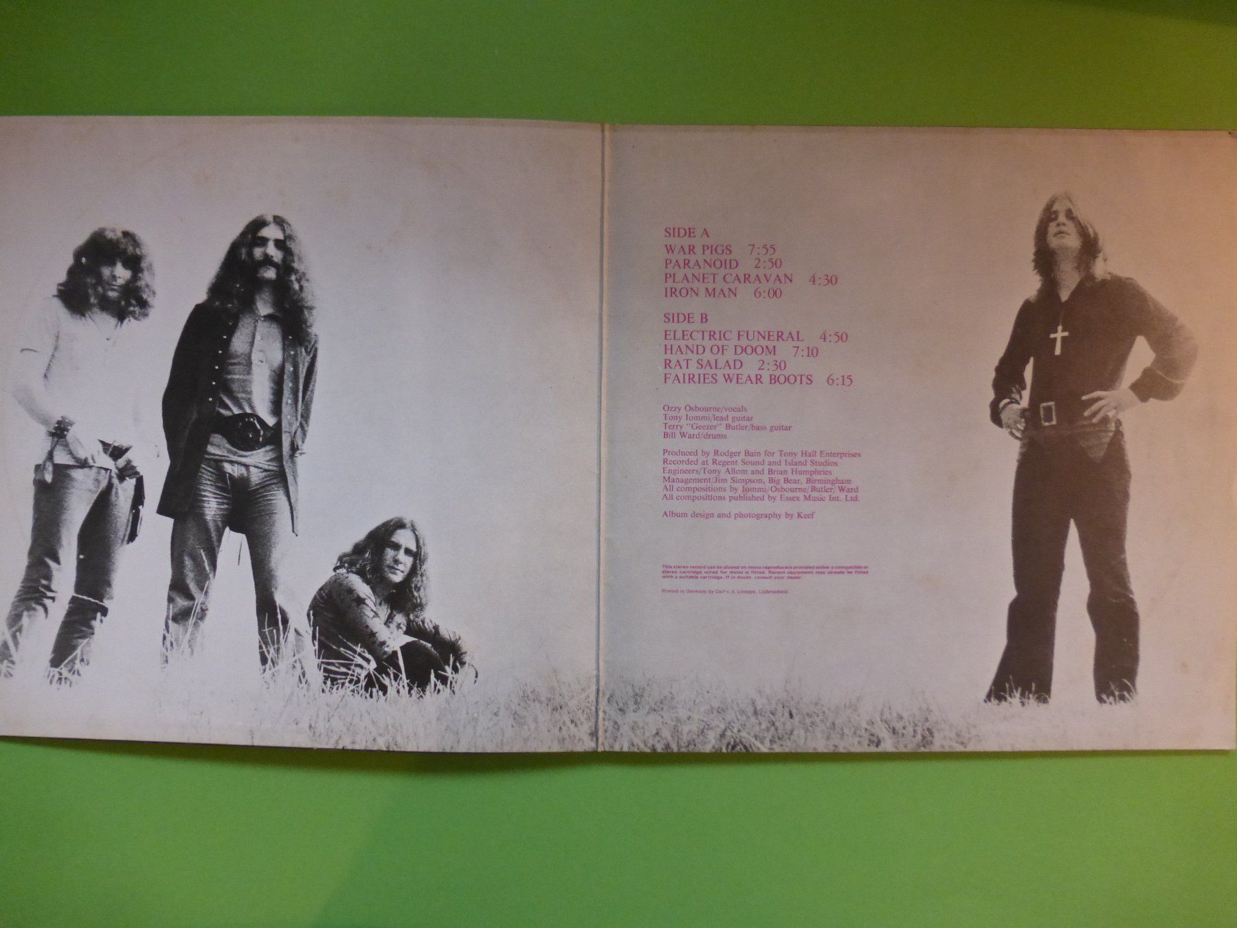 Dischi in vinile: Black Sabbath – Paranoid – Usato da Zürich venduto da Swiss57 2