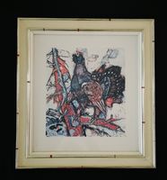 Alois Carigiet Original Kunstwerk Auerhahn A.C. 69