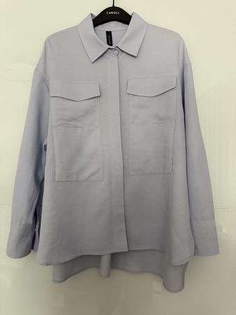 Marc Cain Shirt/Hemd in hellviolett in der Gr. 
