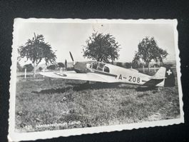 AK Schweizer Militärflugzeug Messerschmidt Taifun