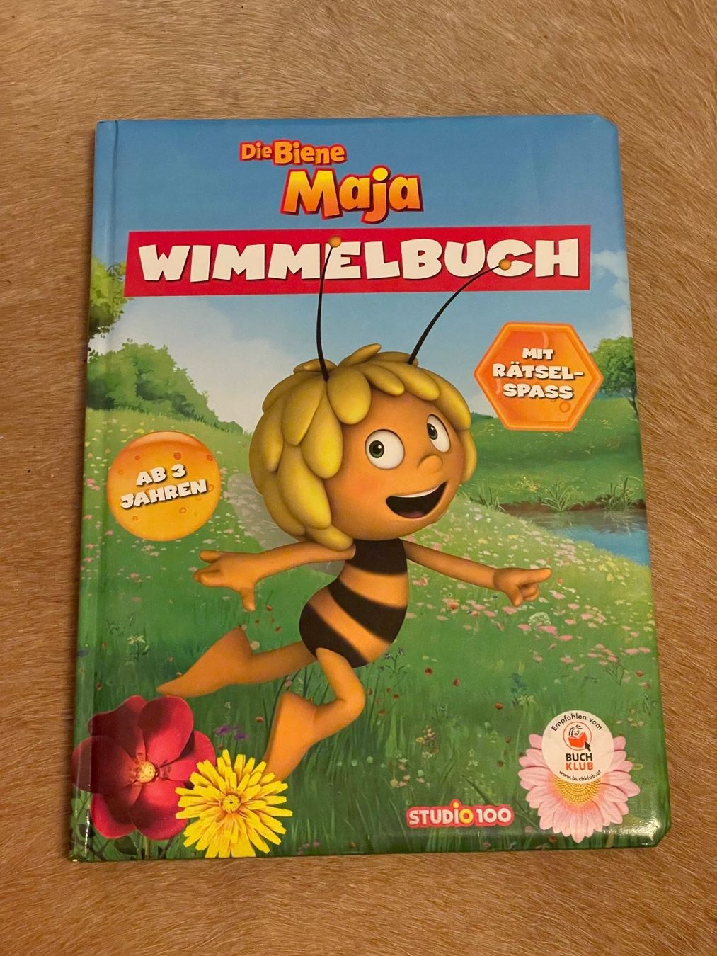 Bücher: Wimmelbuch "Die Biene Maja", mit Rätselspass – Gebraucht aus luzern von plueschmors.
