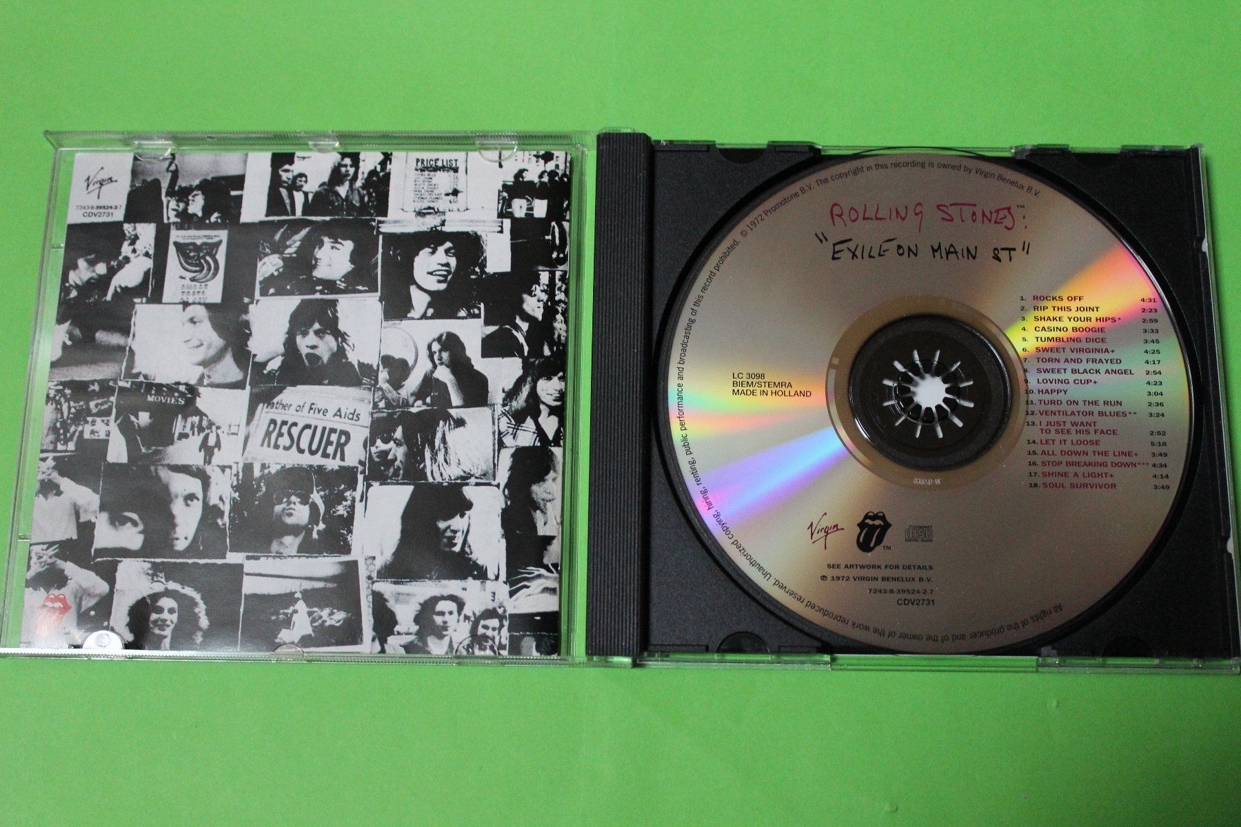 CD: THE ROLLING STONES - EXILE ON MAIN ST. 1972 CD – Usato da Tübach venduto da JamesStone 3