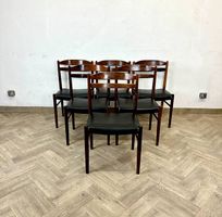 Mid Century 6er set schwedische rosewood Esszimmerstühle