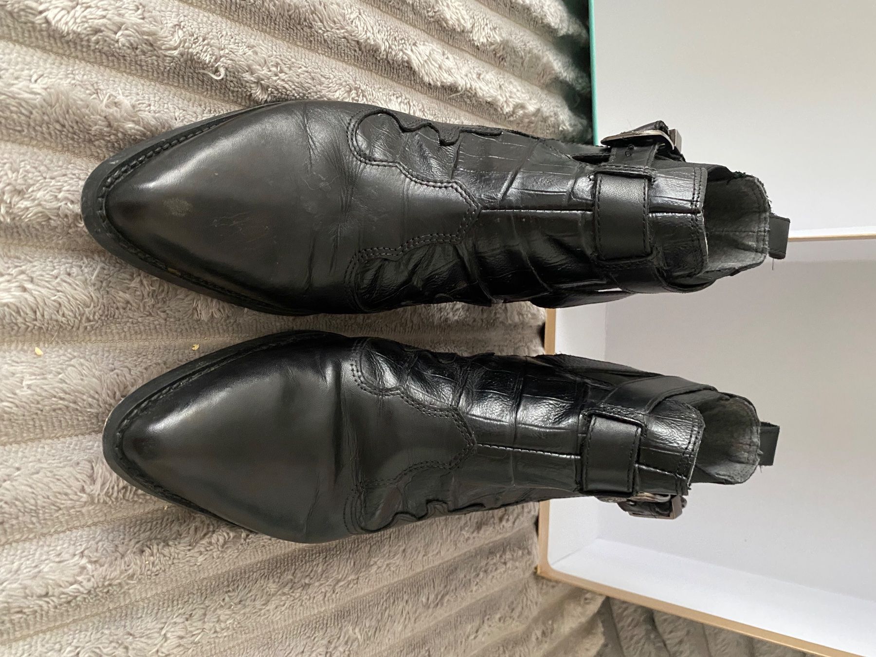 Scarpe da donna: Stiefeletten Schwarz Grösse 40. Leder – Usato da Zürich venduto da vreni1973 2
