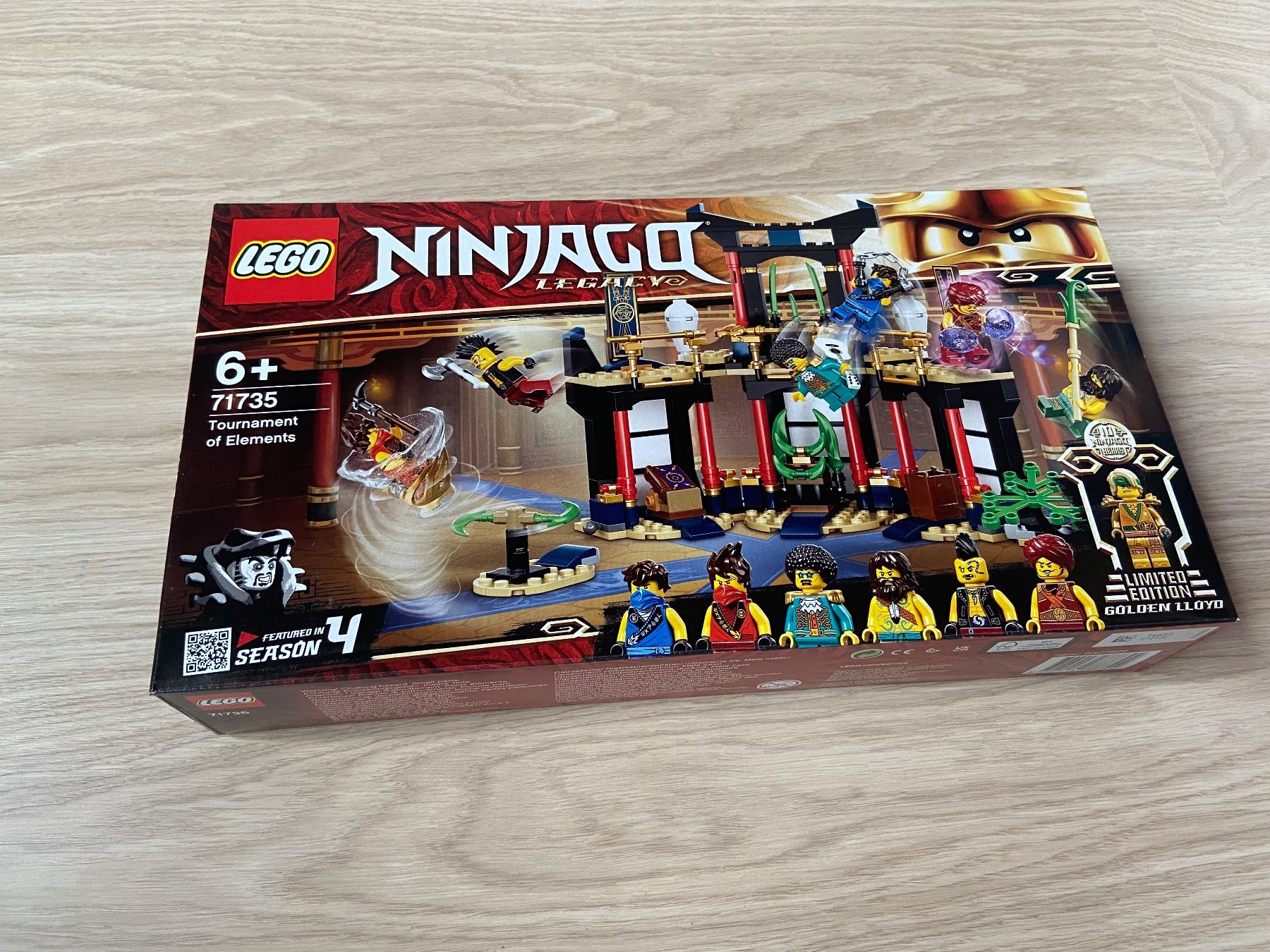 Lego Kit di costruzioni: Lego Ninjago 71735 Turnier der Elemente - neu & OVP – Nuovo e nell'imballaggio originale da Eggenwil venduto da NicoOldschool