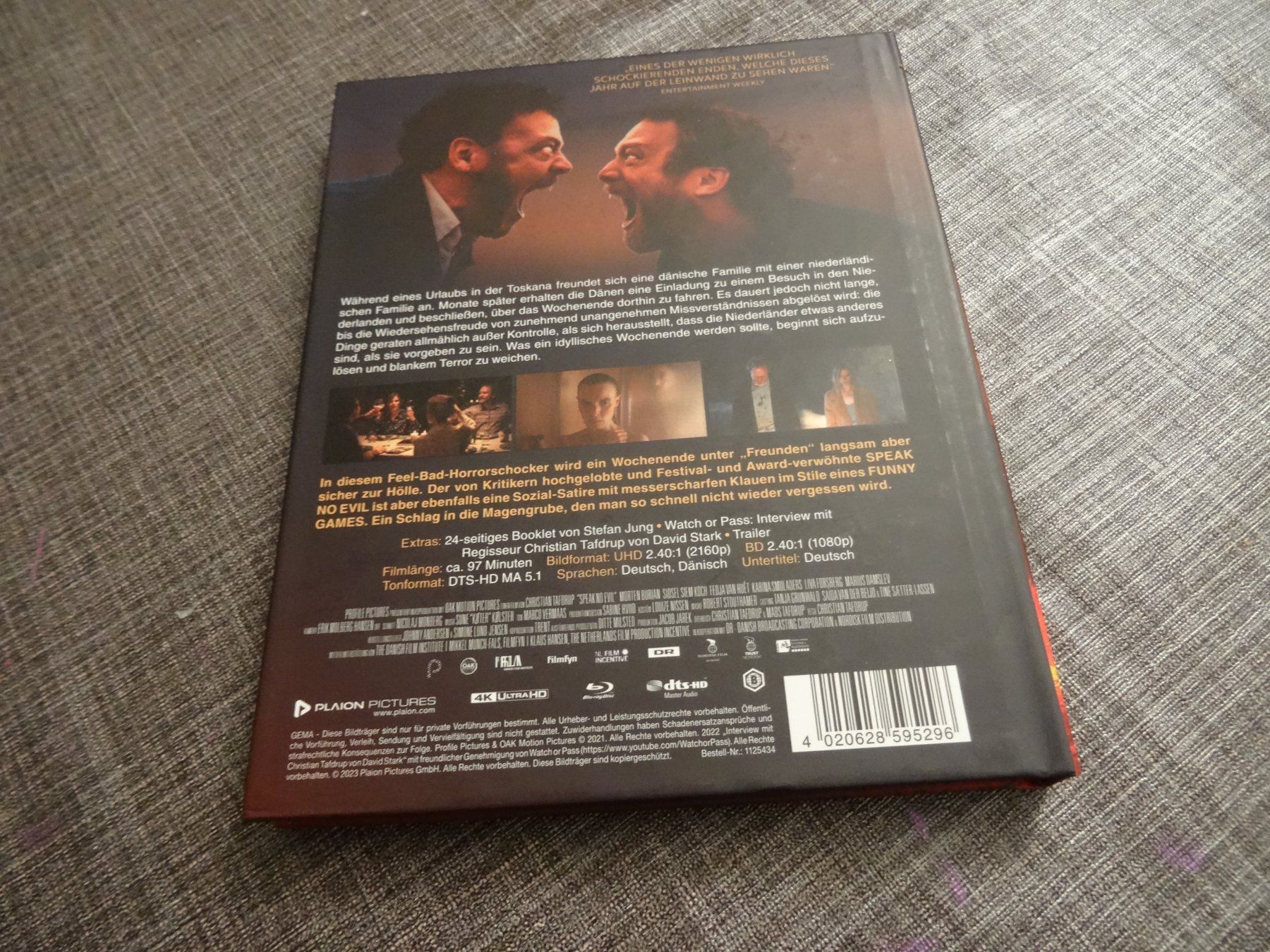 Alle DVDs: Speak No Evil Blu-ray 4K MEDIABOOK – Gebraucht aus Olten von Disc-Verkauf 3