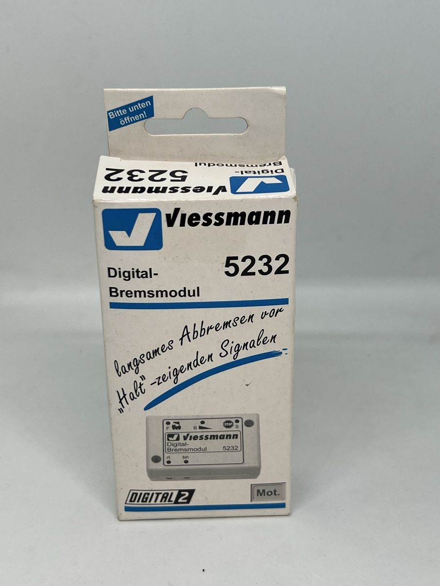 Viessmann Modellini di ferrovie: Viessmann Digital-Bremsmodul 5232  – Nuovo (secondo la descrizione) da Dietlikon venduto da Raffels