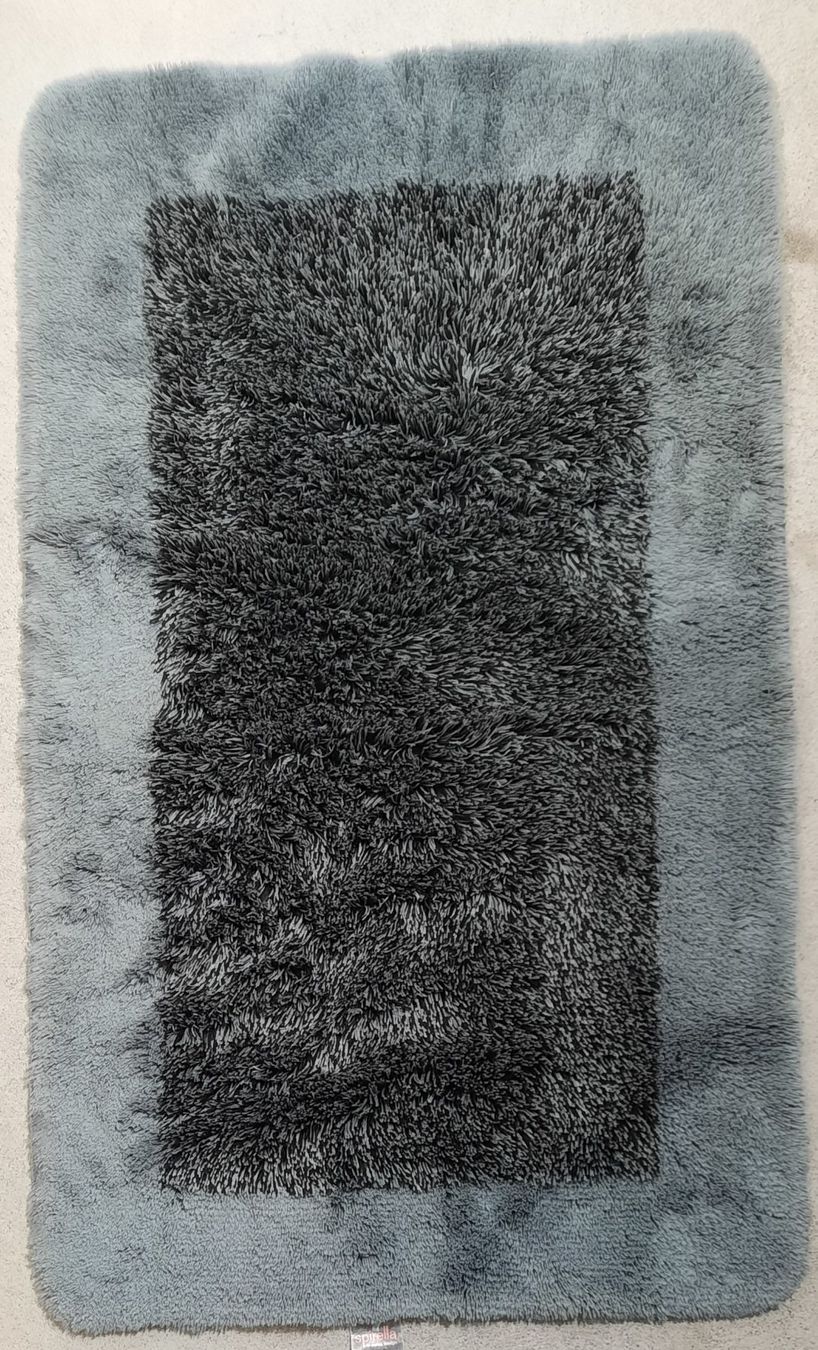 Teli da bagno: SPIRELLA Badezimmerteppich Grau 60 x 100 – Nuovo (secondo la descrizione) da Seuzach venduto da VT-Collections2
