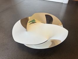 Alessi Obstschale "Resonance" aus poliertem Edelstahl